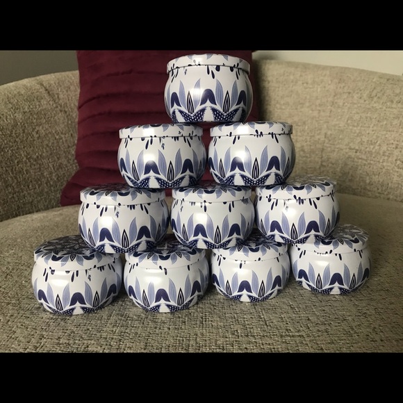 Decorative tin container - Picture 5 of 8